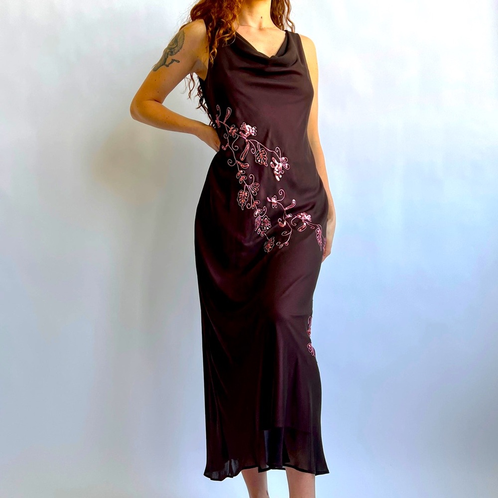 Vintage 90s sequined dress